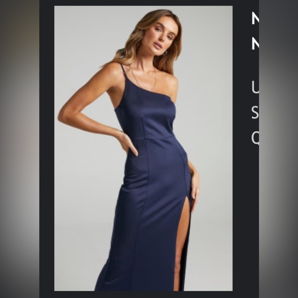 Showpo Navy No ones fault dress
